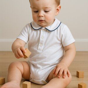 💙 Beaufort Bonnet Company Bubble – Size 12–18 Months 💙